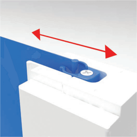 Self-adjusting tracks